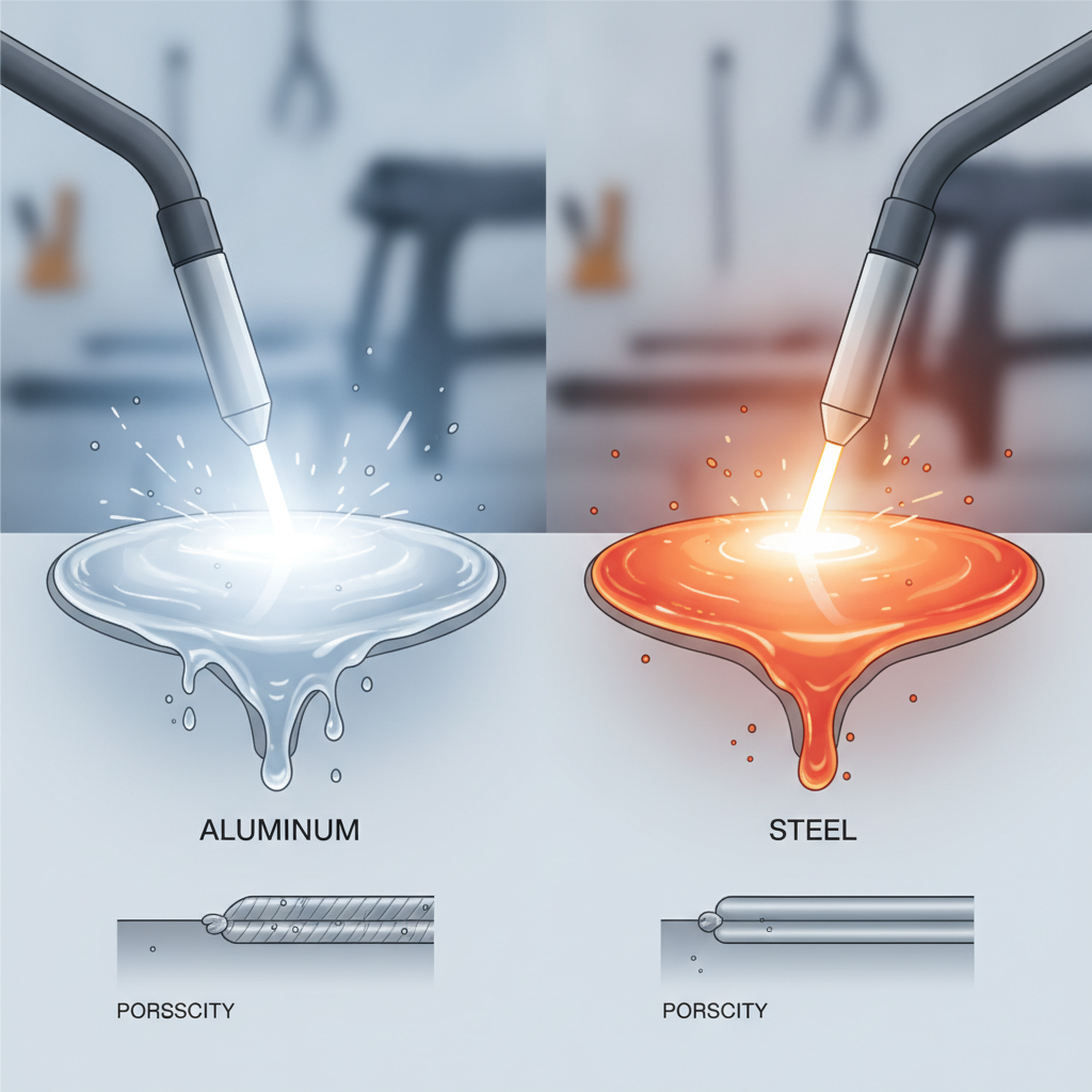 How to Weld Aluminium with MIG: A Complete Practical Guide 1 Why Aluminium Behaves So Differently from Steel