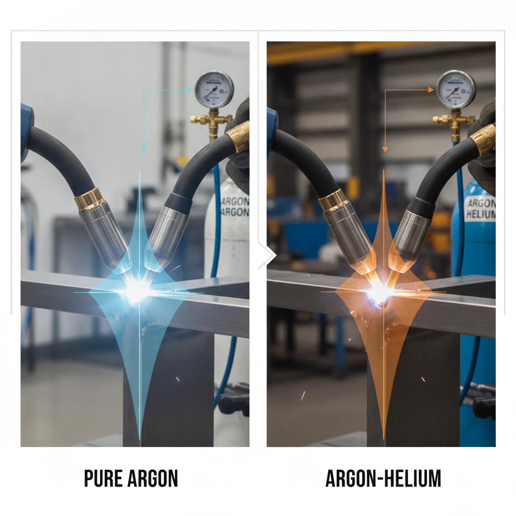 Pure Argon vs Argon-Helium: When Each Makes Sense