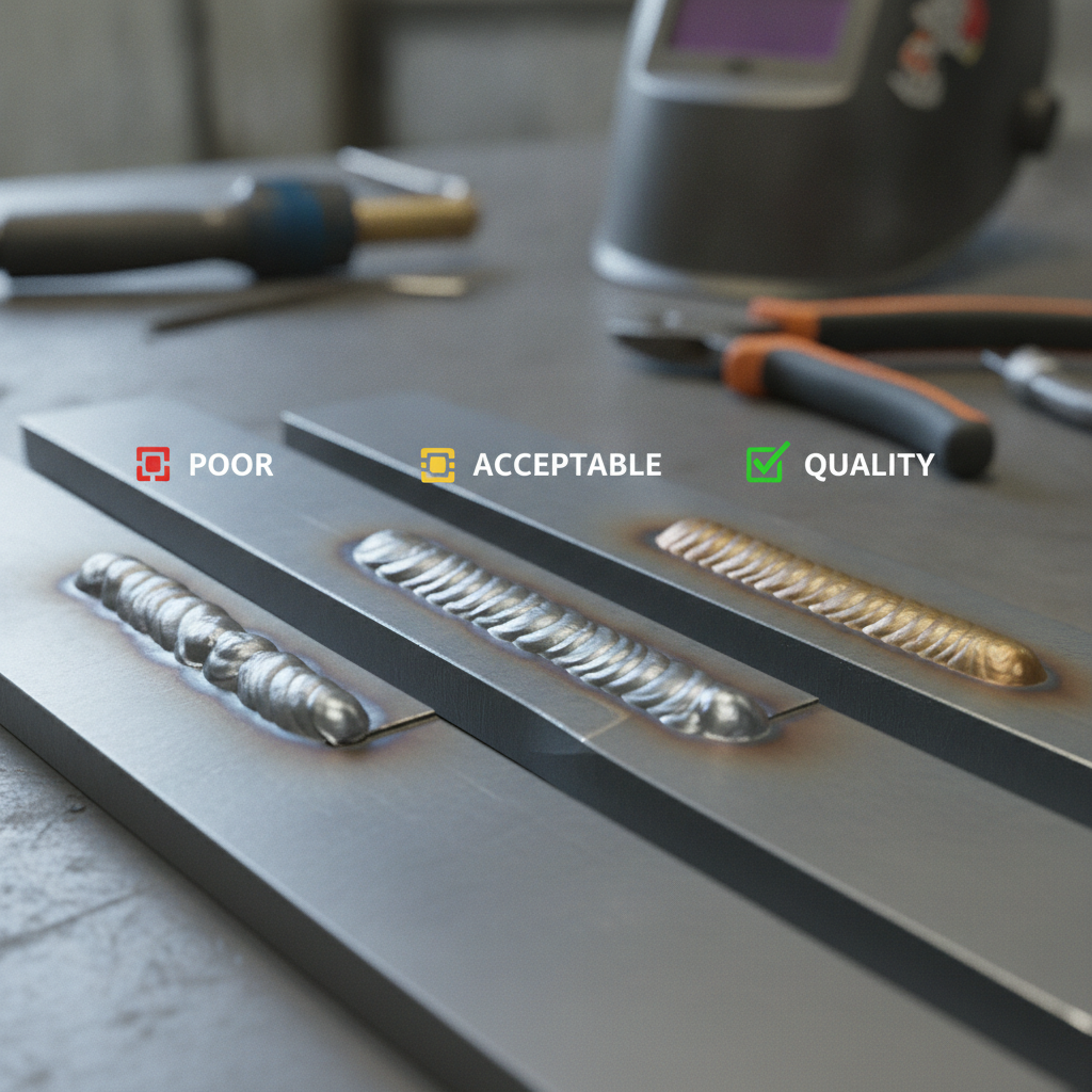 The Visual Characteristics of a Quality MIG Weld