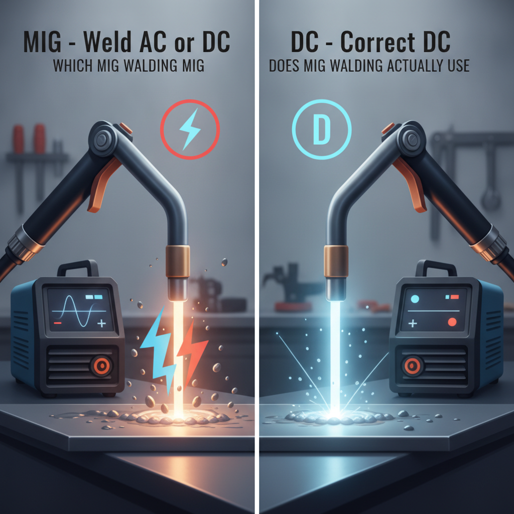MIG Weld AC or DC: Which Current Does MIG Welding Actually Use? 1 Why MIG Welding Requires DC, Not AC