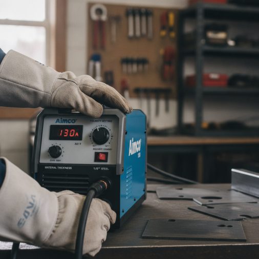 Best Settings on an Aimco 130 for Welding 1/8" Steel 2 Polarity Setting: Get This Right First