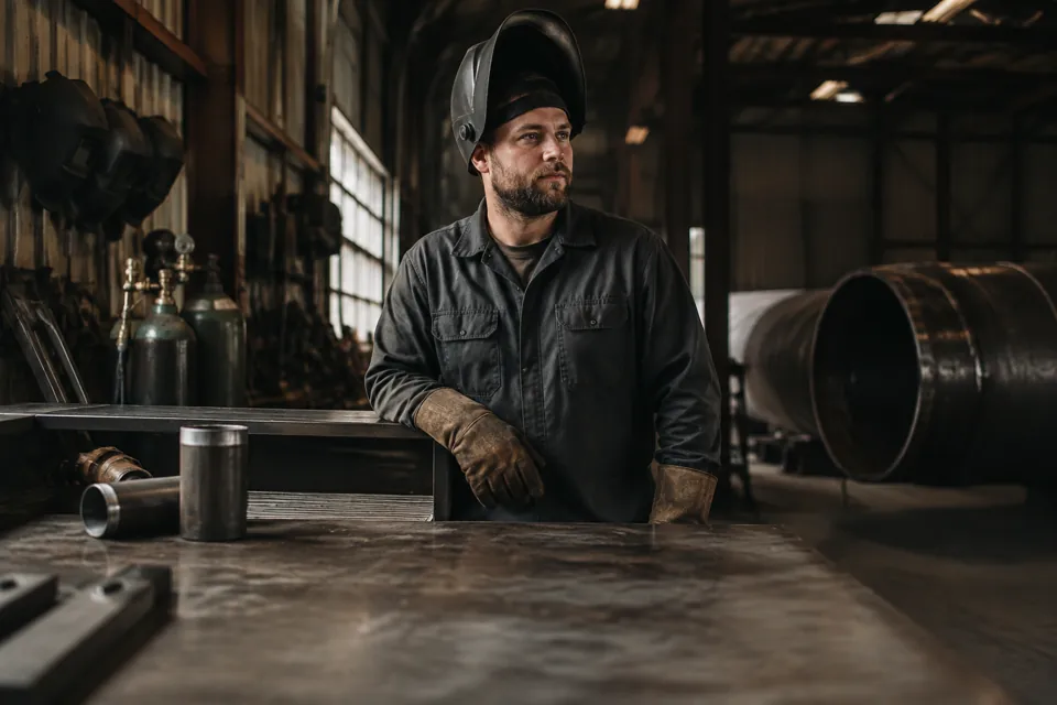 Workshop illustration for How Much Do Welders Make in Indiana?